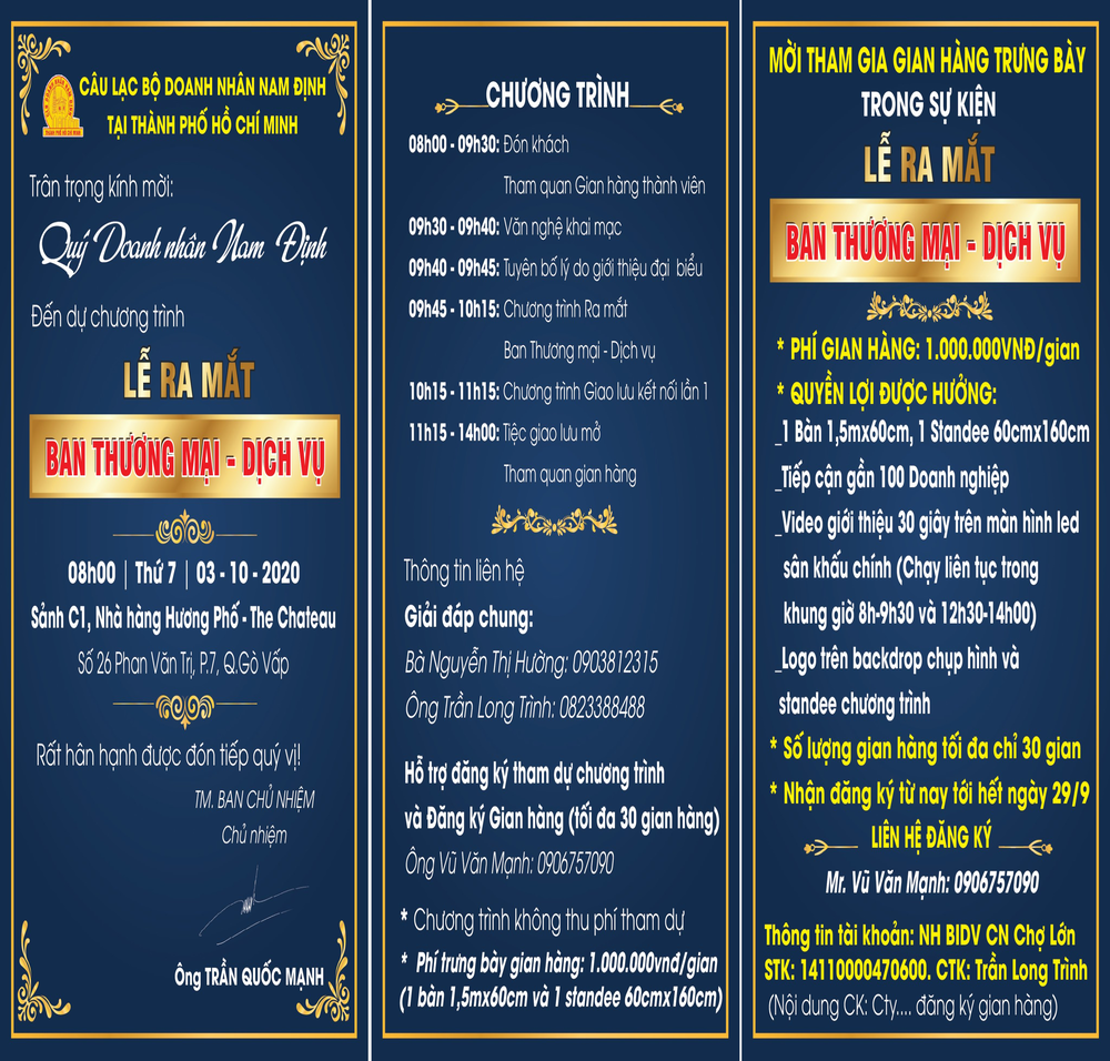 LỄ RA MẮT BAN THƯƠNG MẠI - DỊCH VỤ