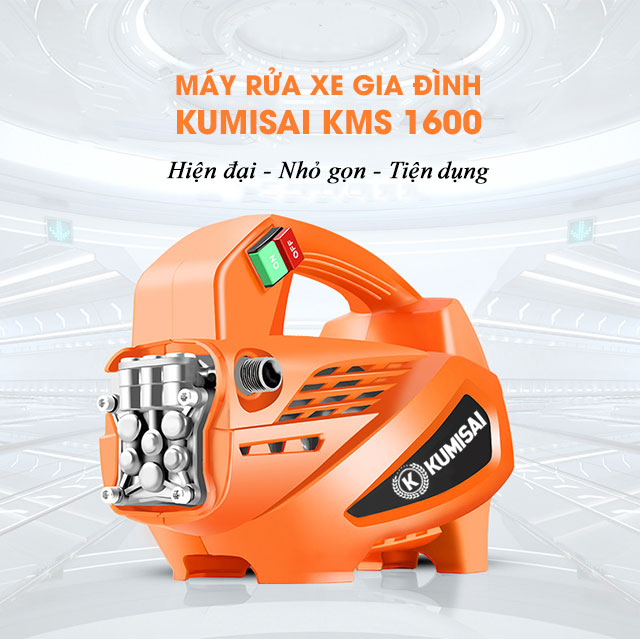 Máy rửa xe gia đình Kumisai KMS 1600