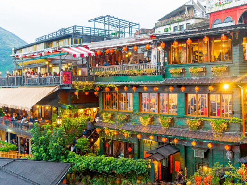 Bỏ túi ngay map dễ thương phá đảo làng cổ Jiufen, Shifen không lo bị lạc P1