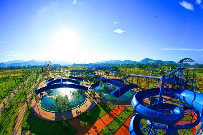 'Quẩy banh nóc' khu du lịch Đảo Ngọc Xanh Phú Thọ