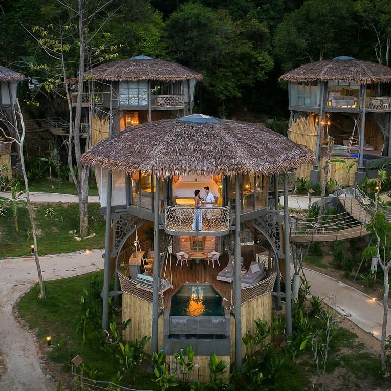 Lập kèo check-in resort trên cây sang chảnh đốn tim hội mê du lịch