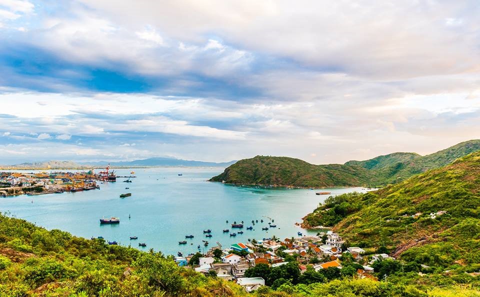 Nét bình dị và nhẹ nhàng của cảnh sắc làng chài Hải Minh trên bán đảo Phương Mai