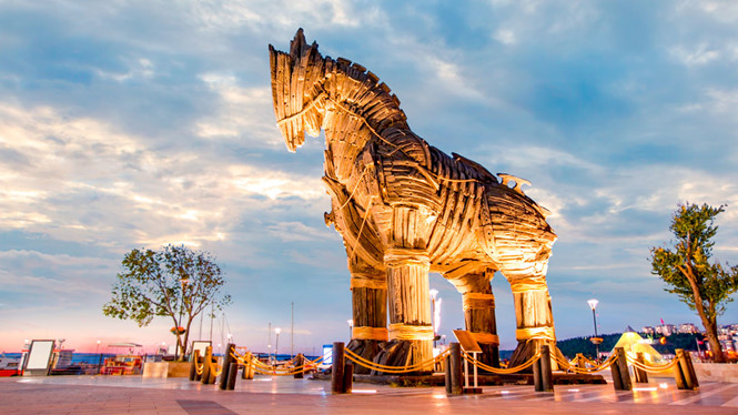 Khám phá thành Troy