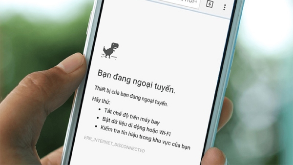 Dấu hiệu thiết bị có bắt wifi nhưng không vào được internet