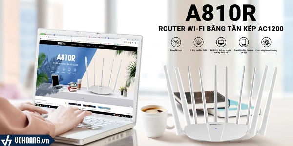 wifi băng tần kép AC1200 TotoLink A810R