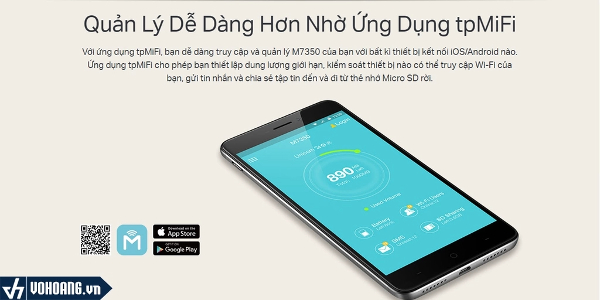Cài đặt M7350 của TP-Link dễ dàng với ứng dụng TpMifi