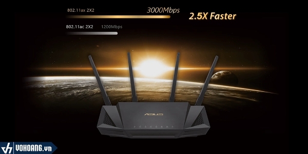 router wifi 6 Asus RT-AX3000