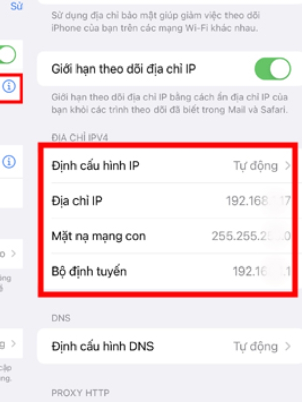 Địa chỉ IP của Bộ định tuyến