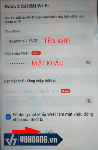 Bạn theo các bước như hình