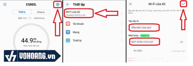 Cách cài đặt bộ phát wifi huawei đối với máy tính