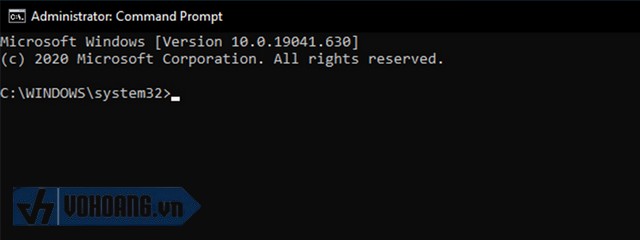 tìm kiếm 'Command Promt' rồi chọn Run as administrator