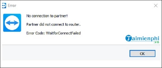 Mất quyền truy cập Proxy trên teamviewer