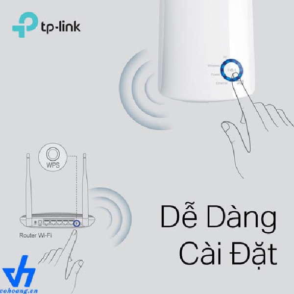 TL-WA850RE kết nối dễ dàng các thiết bị với nhau