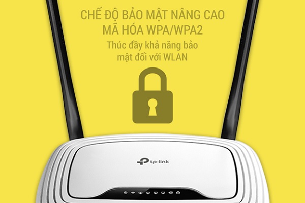 Tp-Link WR841N sử dụng mã hóa WPA/WPA2