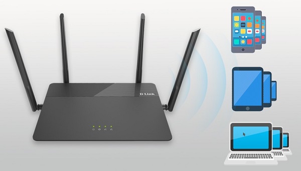 Router Wifi có thể dùng để chia sẻ mạng cho nhiều thiết bị