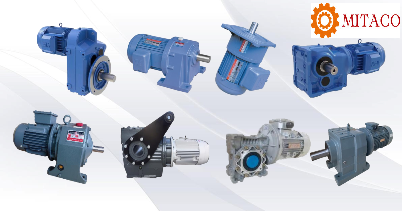 Một số loại motor liền hộp giảm tốc mặt bích