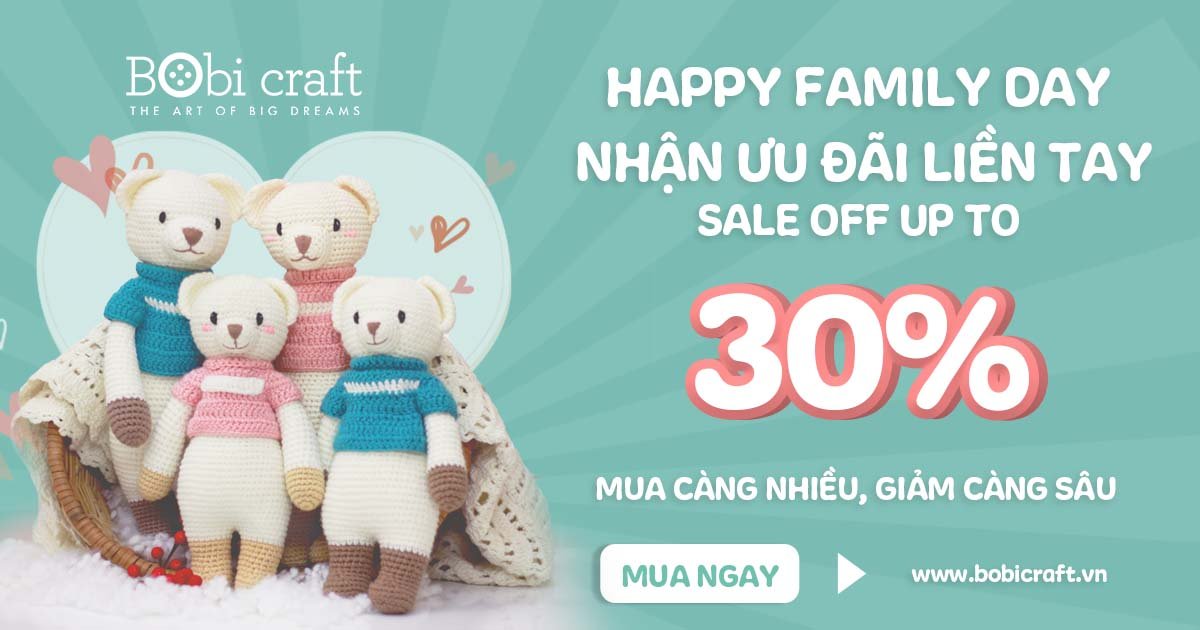 Happy Family Day I MUA CÀNG NHIỀU , GIẢM CÀNG SÂU và nhiều ưu đãi hấp dẫn Happy Family Day I MUA CÀNG NHIỀU , GIẢM CÀNG SÂU và nhiều ưu đãi hấp dẫn