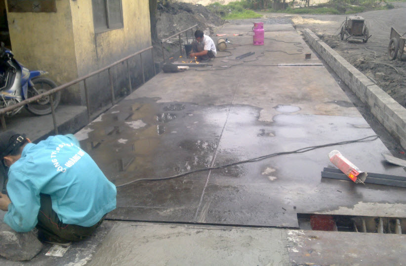 Cải tạo nâng cấp cơ khí bàn cân ô tô