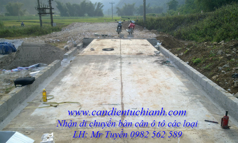 Hoàn thành lắp đặt và vị trí mới