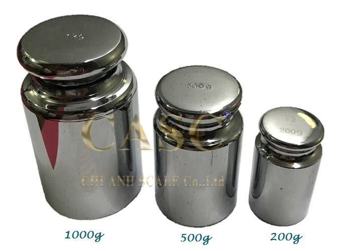 Bọ quả cân chuẩn M1 từ 1kg, 500g, 200g Cân điện tử Chi Anh