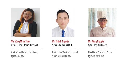 ứng cử viên trúng tuyển chương trình thực tập và tu nghiệp tại Mỹ (Visa J1)