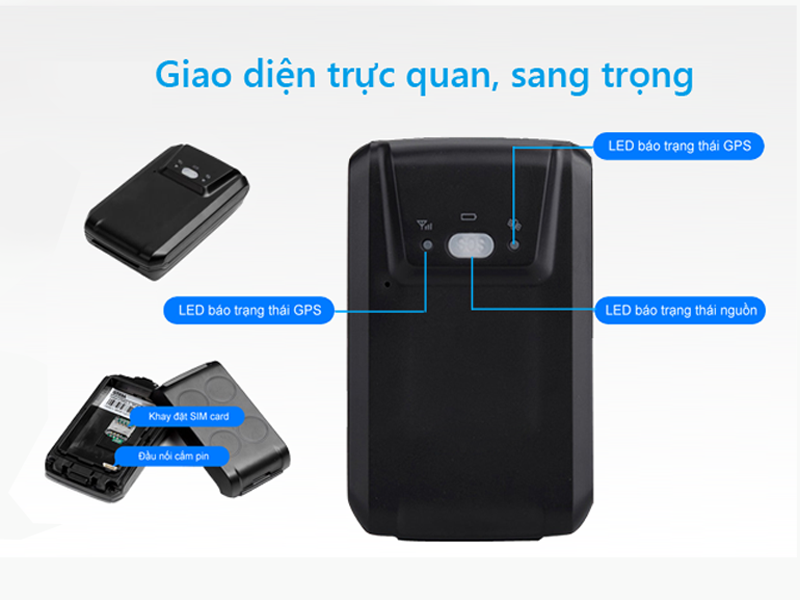 THIẾT BỊ ĐỊNH VỊ CẦM TAY GT03A