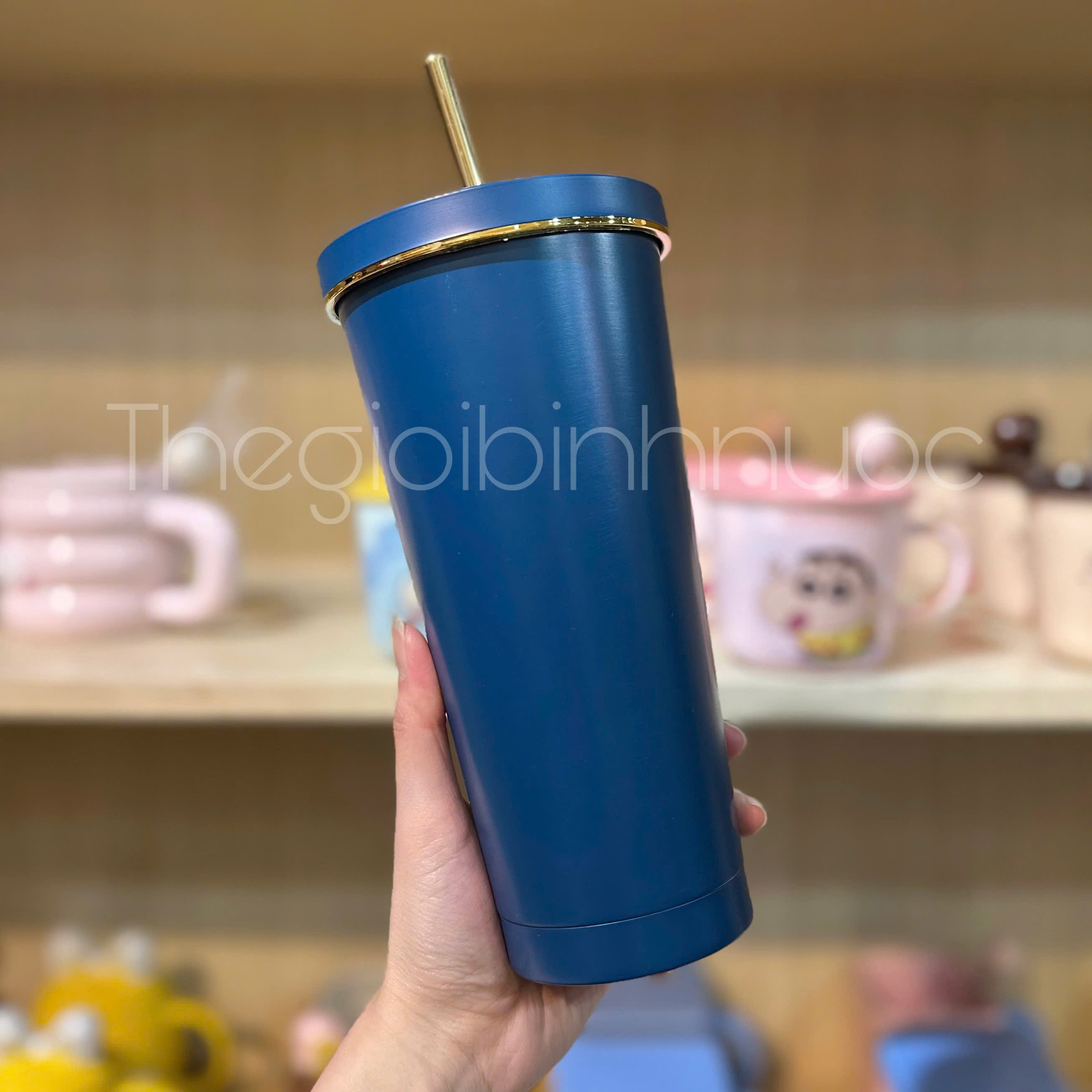 Ly Giữ Nhiệt Tone Pastel Xinh Xắn 750ML