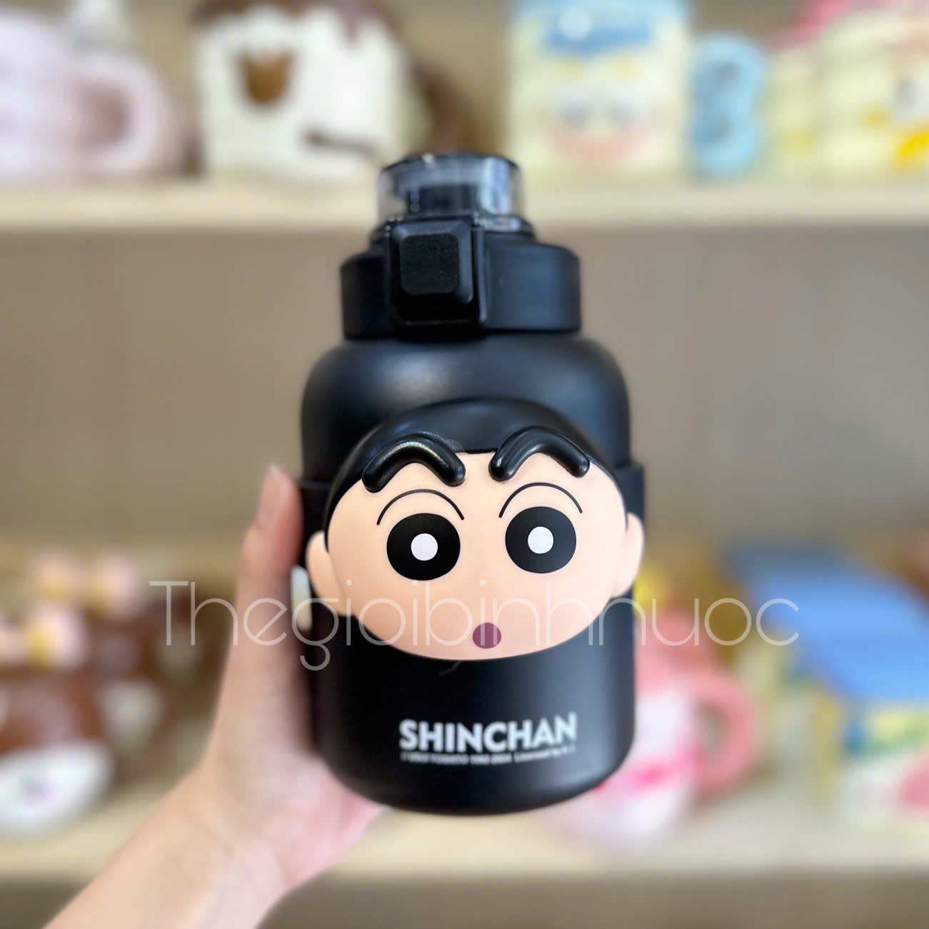 Bình Giữ Nhiệt Shin Cậu Bé Bút Chì 760ML