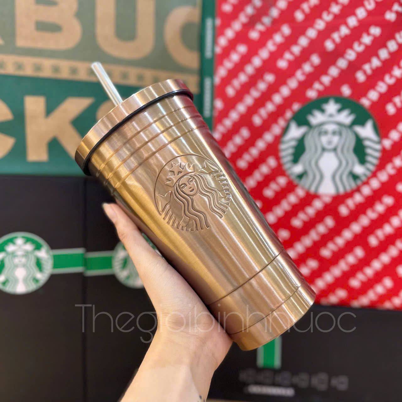 Ly Cold Cup 2 Lớp Starbucks