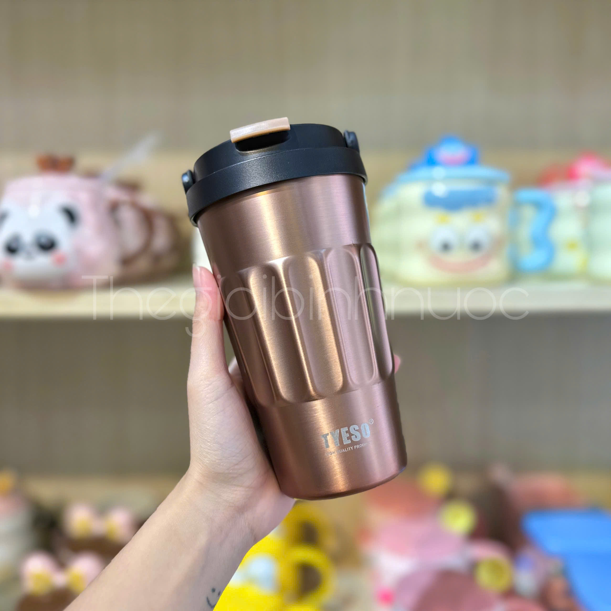 Ly Giữ Nhiệt Tyeso 500ML