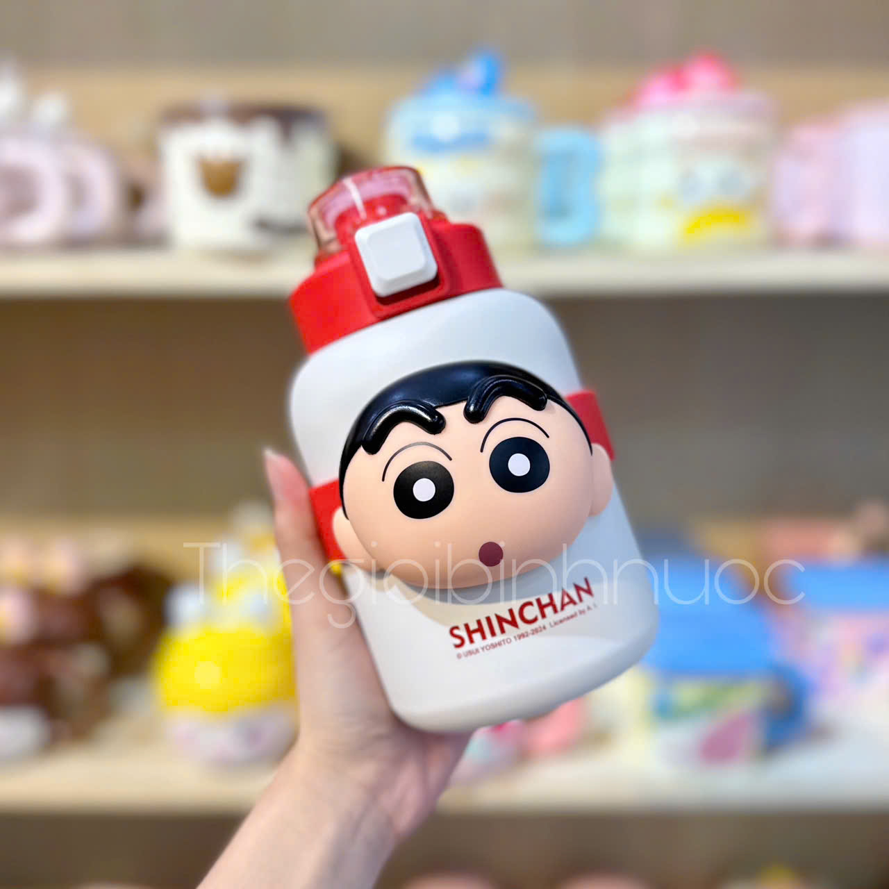 Bình Giữ Nhiệt Shin Cậu Bé Bút Chì 760ML