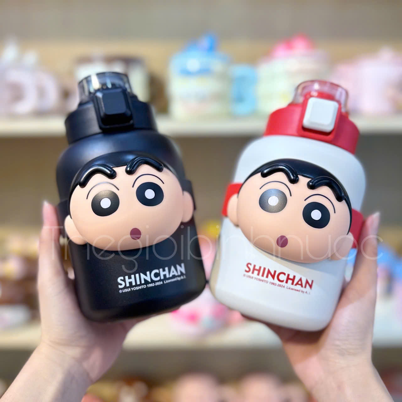 Bình Giữ Nhiệt Shin Cậu Bé Bút Chì 760ML