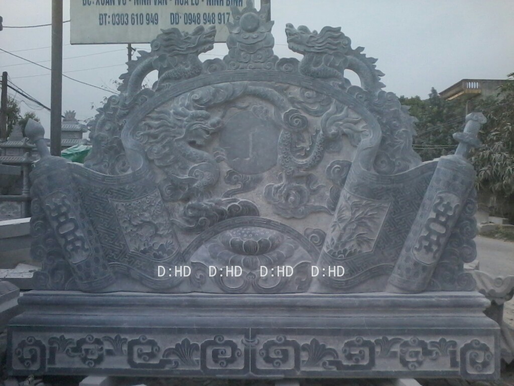 bình phong liền khối