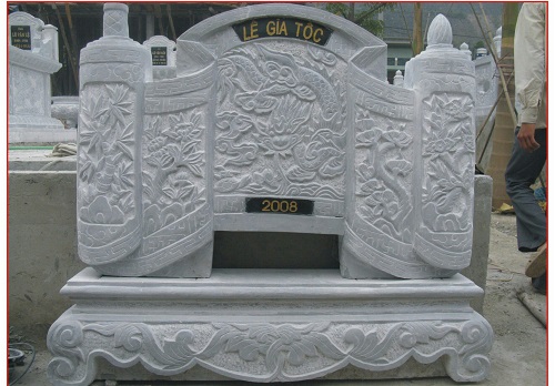 cuốn thư đá 