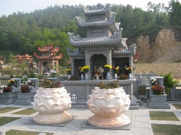 lăng mộ đá hoa cương