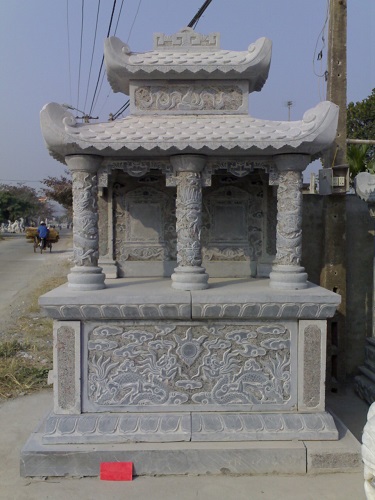 mộ đá đôi