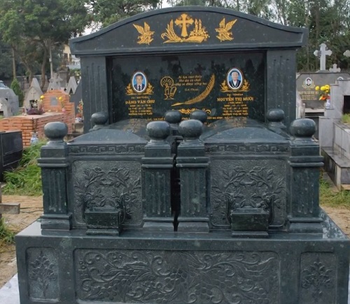 mộ đá đôi xanh mộ đá đôi xanh