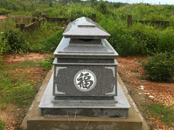 mộ đá granite