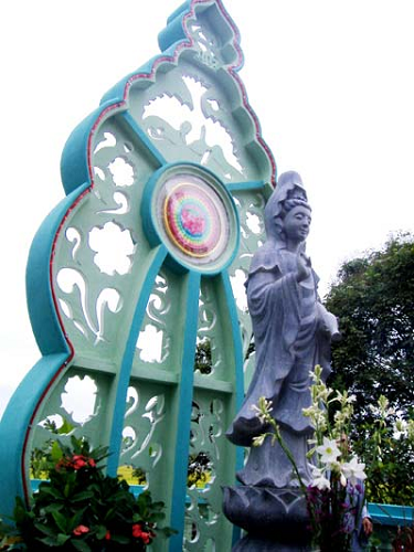 tượng quan âm đá xanh