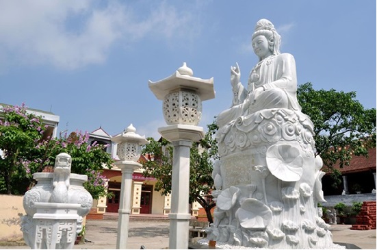 tượng quan âm nhìn nghiêng tượng quan âm nhìn nghiêng