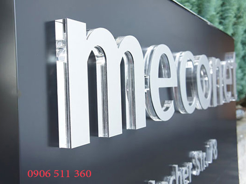 Ứng dụng nhựa MICA làm biển quảng cáo