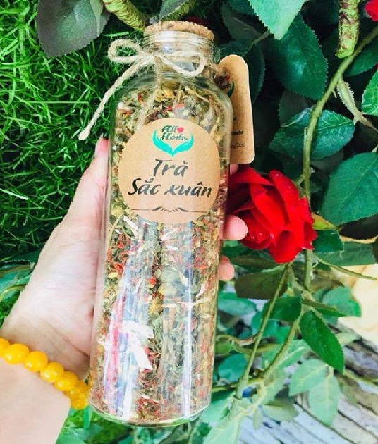 Trà sắc xuân Allherbs (dạng chai)