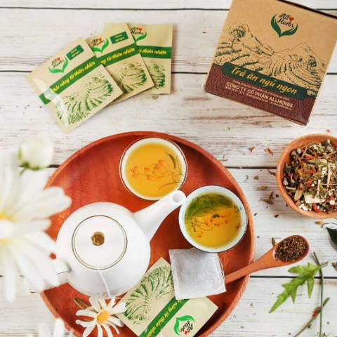 Trà ăn ngủ ngon Allherbs (dạng túi lọc)
