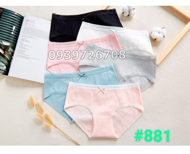 Quần lót chất liệu cotton cao cấp nơ giữa