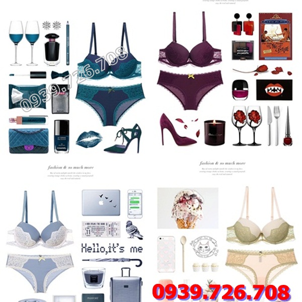 Bộ đồ lót Vic ren 1 phần 2