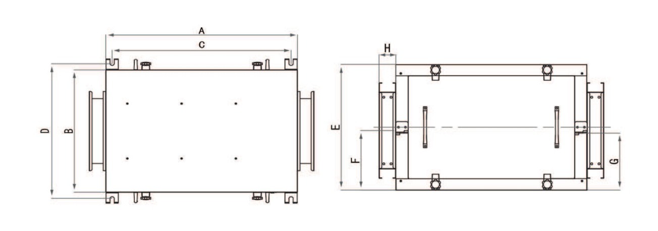 Quạt hộp nối ống Cabinet KTJ40-150