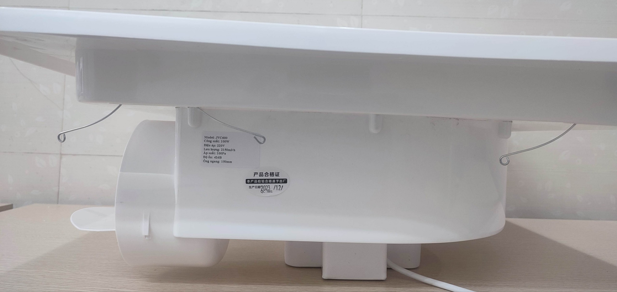 Quạt thông gió âm trần 600x600