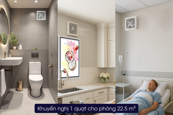 Quạt thông gió gắn tường QHGT01.1C 250x250
