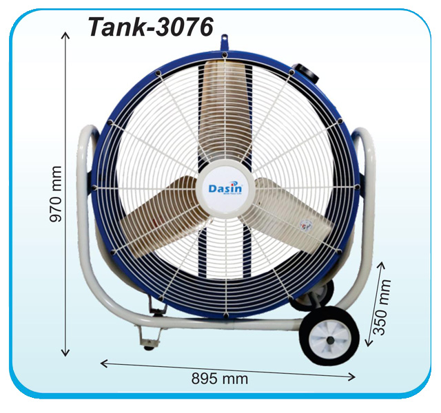 Quạt di động Tank-3076