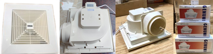 Quạt thông gió âm trần Genun BPT12-13C